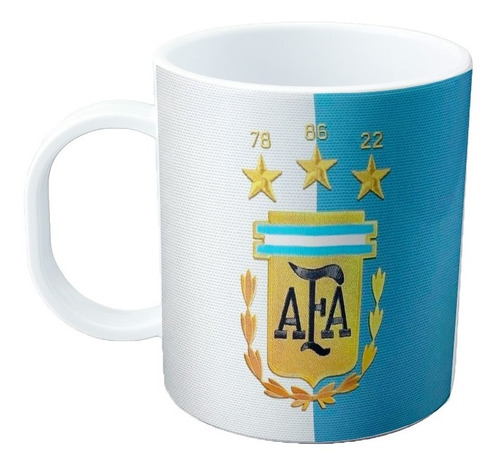 Taza De Plastico - Argentina Campeon Qatar 2022