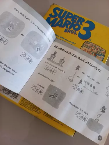 Jogo Super Mario Bros 3 Nintendo 8bits