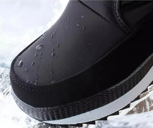 Botín Térmico Impermeable Forrado Con Chiporro Mujer - Nieve