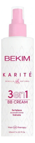 Crema Hidratante Cabello Bb Cream Bekim 3 En 1 Karite 125ml