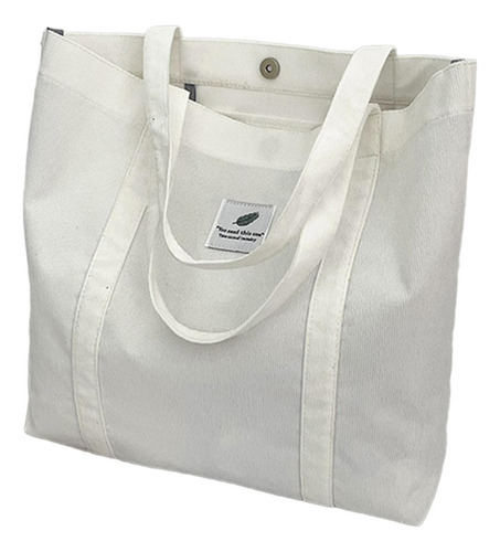 Bolso De Mano De Pana A La Moda, Bolsa De Supermercado Para
