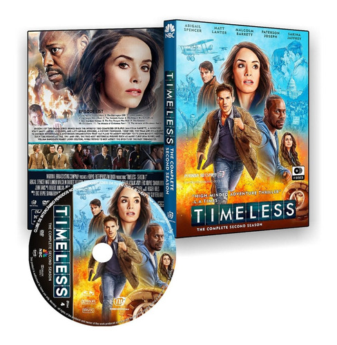 Série Timeless Completa Dublada 28 Eps. 2 Boxes 10 Dvd