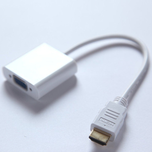 Hdmi Macho Para Vga Fêmea Cabo De Vídeo Cabo Adaptador 1