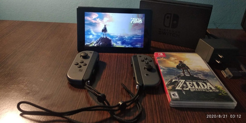 Nintedo Switch + Zelda Breath Of The Wild