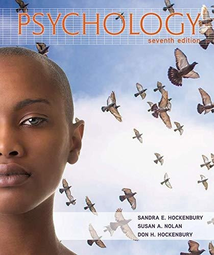 Book : Psychology - Hockenbury, Sandra E.