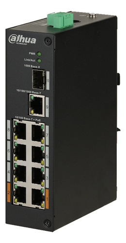 Dahua Pfs31108et96 Switch 8 Puertos Poe 1 Uplink Ethernet