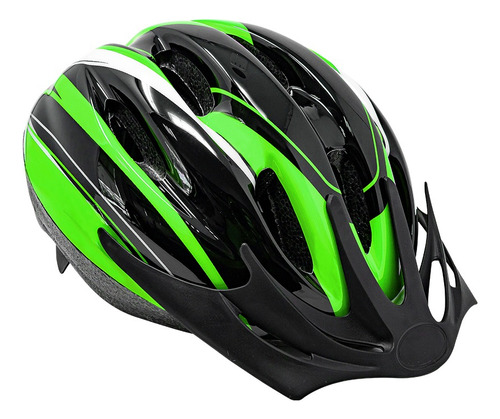 Casco Para Mtb/ruta Con Visera Desmontable Windsor Color Verde Talla M