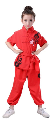 Camisa De Wushu Uniform Para Niños, Camisa De Kung-fu, Traje