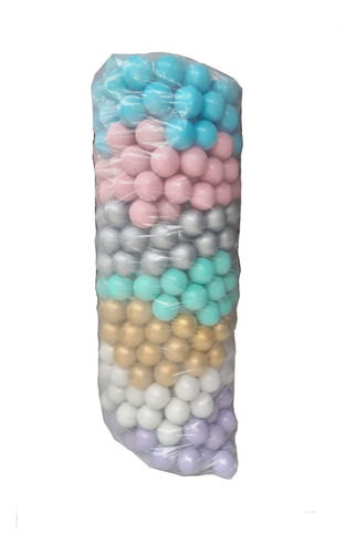 Pelotas Color Pastel Pack X200 Und.