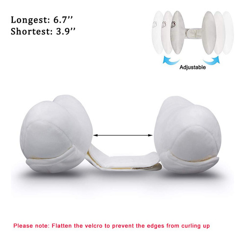 , Soporte Ajustable Para Cabeza Y Cuello De Bebé Suave Y