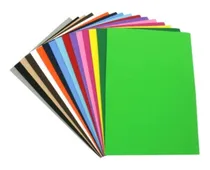 Comprar 100 Cartulinas Escolares + 100 Papel Afiche +100 Papel Crepe