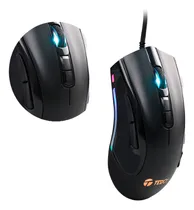 Comprar Mouse Gamer Teros Te-5167n 12,800 Dpi 9 Botones Usb Color Negro