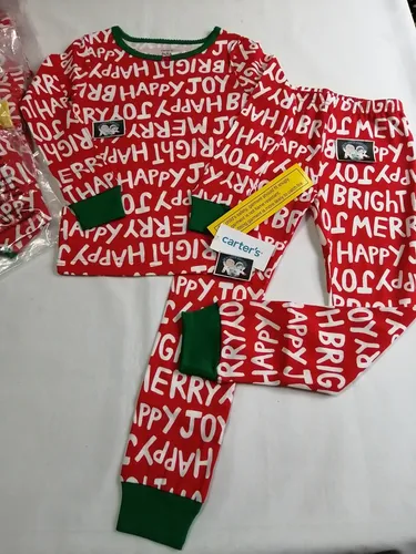 Pijama Carter's Niño Y Niña Navidad En Algodón 6 A 7 Años 7t
