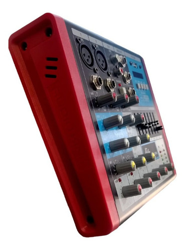 Imagen 4 de 4 de Mixer Consola Vp4 Audioking 4 Canales Bluetooth Usb
