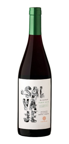 Vino Tinto El Salvaje Orgánico Pinot Noir 2021 X6