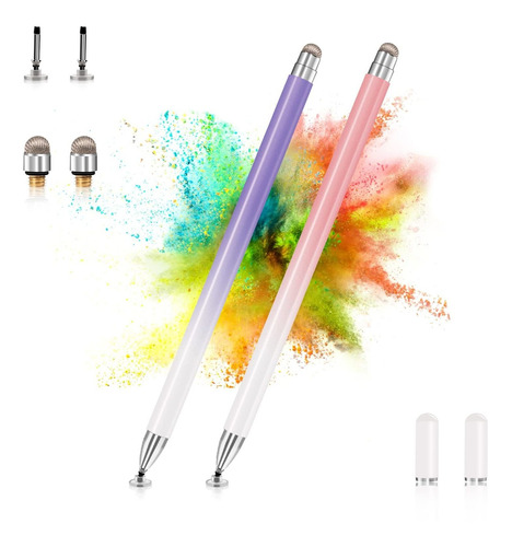 Stylus Pen For  2 Pcs  2 In 1  Ic Disc Touch Screens St...