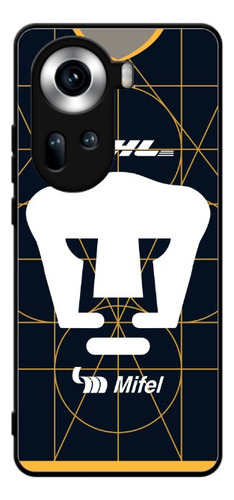 Funda Futbol Mx Pumas Unam Local 2025 Para Oppo