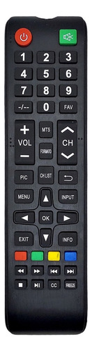 Controle Remoto Tv Multilaser Tl016 Tl017