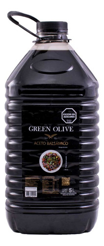 Aceto Balsámico Green Olive 5 L