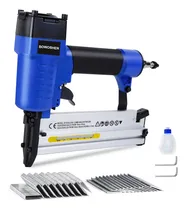Comprar Clavadora Y Engrapadora Neumática Profesional Calibre 18 BOWOSHEN Pistola De Clavos Engrapadora Para Madera Pistola De Grapas Neumatica