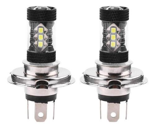 2 Piezas H4 H7 12v-24v 80w Coche Alta Potencia Brillante Led