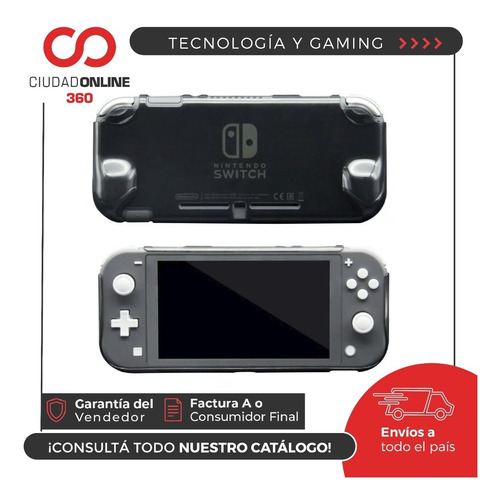 Nintendo Switch Lite Accesorio Funda Protectora De Acrilico