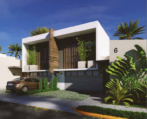 Casa Duplex De Dos Niveles En Venta  En Punta Cana Cerca De Downtown 