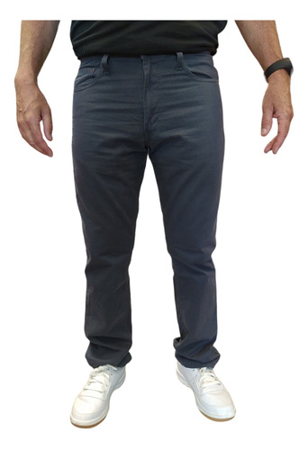 Pantalón De Gabardina Levis 511 Slim Color Gris Lm