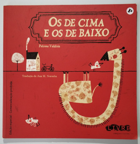 Livro Os De Cima E Os De Baixo 22x22 Arte Som