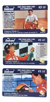 Comprar Ct64= 3 Cartoes Embratel Ayrton Senna = Desc,5,00 Ver Abaixo