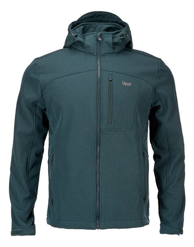 Chaqueta Hombre Macaya Softshell Hoody Jacket Melange Azul N