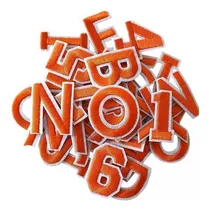 Comprar 4 Parches De Letras Y Números Parches Termoadhesivos