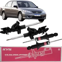 Comprar 4 Amortecedores Original Kyb Excel-g Civic 1.7 2003 Até 2006