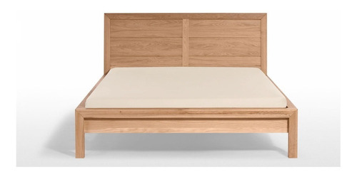 Base Cama Italia Sólida Rosa Morada King Size - Madera Viva