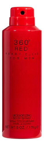 Spray Corporal Perry Ellis 360° Rojo Para Hombre