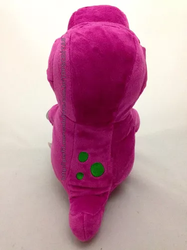 Boneca de Desenho Animado Barney Dinossauro Roxo Brinquedo de Pelúcia