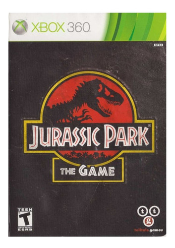 Jurassic Park The Game Xbox 360 Desbloqueado Mídia Física