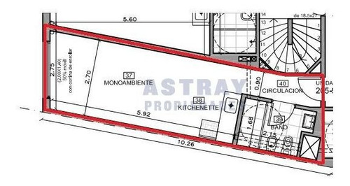 Imagen 6 de 6 de Apartamento En Venta - Monoambiente En Pocitos (ref: Ast-2357)