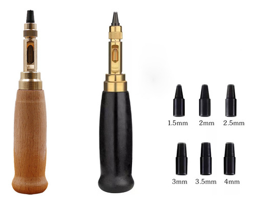 Cincel Automático Mango Madera Negro Nuevo Poder