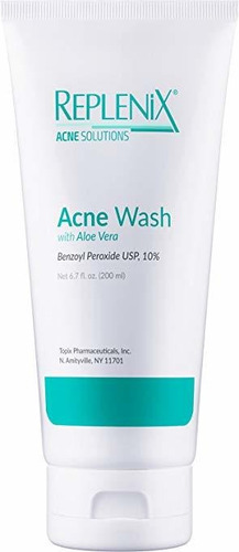 Replenix 10% De Peróxido De Benzoilo Lavar Con Aloe Vera, Ad