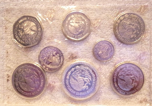 Coleccion Monedas Proof Mexico 1982-1983 !