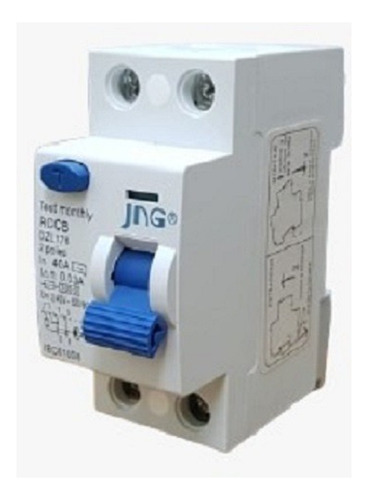 Interruptor Diferencial Jng Idr Bipolar 40a 30ma Dzl176-2-40