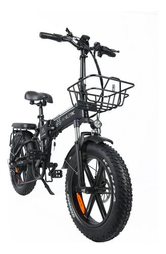Bicicleta Elétrica Dobrável Hammer 1000w Sem Cnh E Econômica