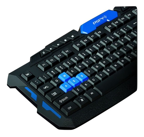Imagen 5 de 6 de Combo Teclado Mouse Gamer Inalámbrico Hk8100