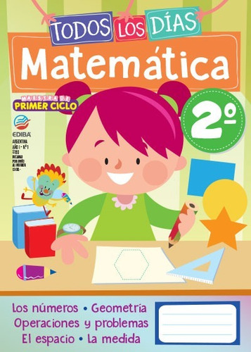 Todos Los Días Matemática  N° 2- Ediba Edición 2020