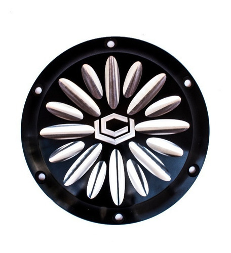 Derby Y Timer Cover Uc Flow Deep Cut Para Harley Sportster