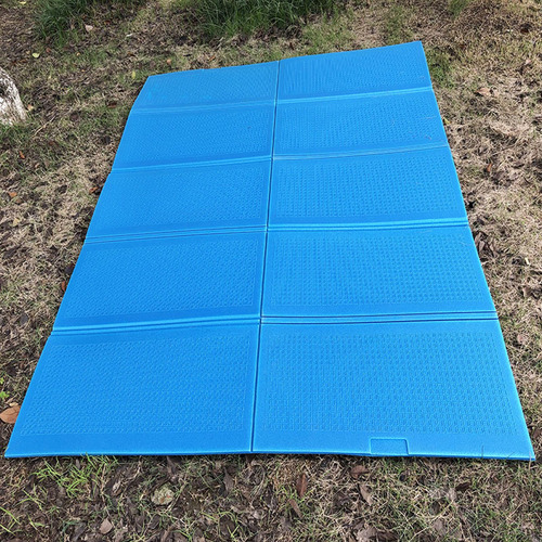 Cojín De Asiento Plegable Para Exteriores, Práctico Azul