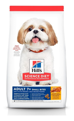 Alimento Hill's Adult 7+ Small Bites Para Perro 2 Kg 