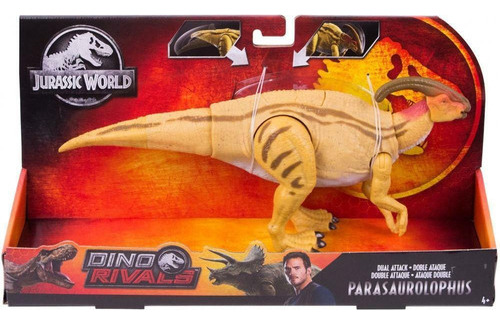 Jurassic World Dino Rival de doble ataque Parasaurolophus Gdt41