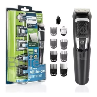 Afeitadora Barba Pelo Philips Norelco 3000 13 Piezas